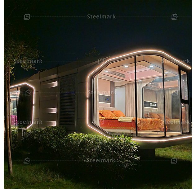 Modern prefabricated capsule house