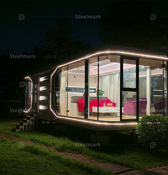 Modern prefabricated capsule house