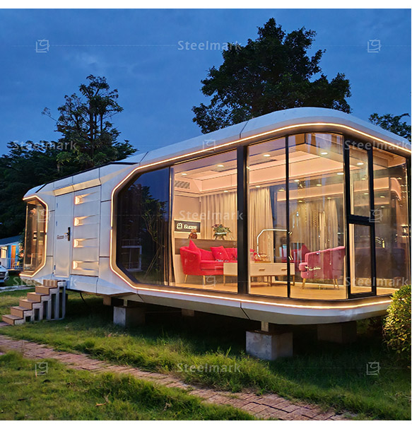 Modern prefabricated capsule house