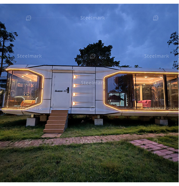 Modern prefabricated capsule house